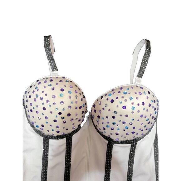 Custom Swarovski Crystal Embellished Corset - Picture 4 of 6